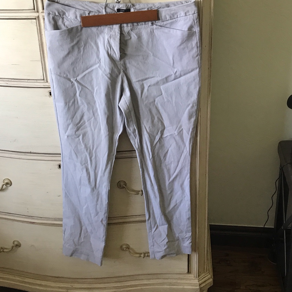 Worthington Women's Light Gray Chinos
